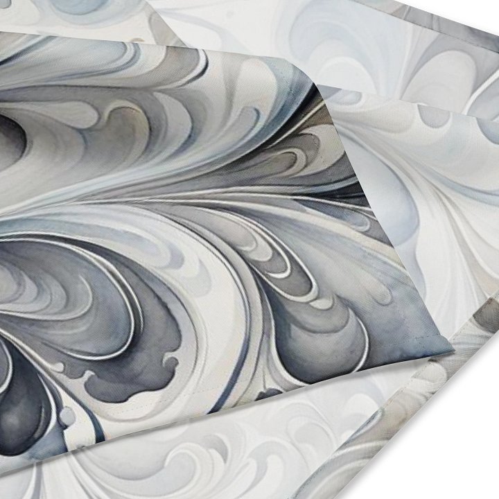 Gray Fractals Bandana product image (4)