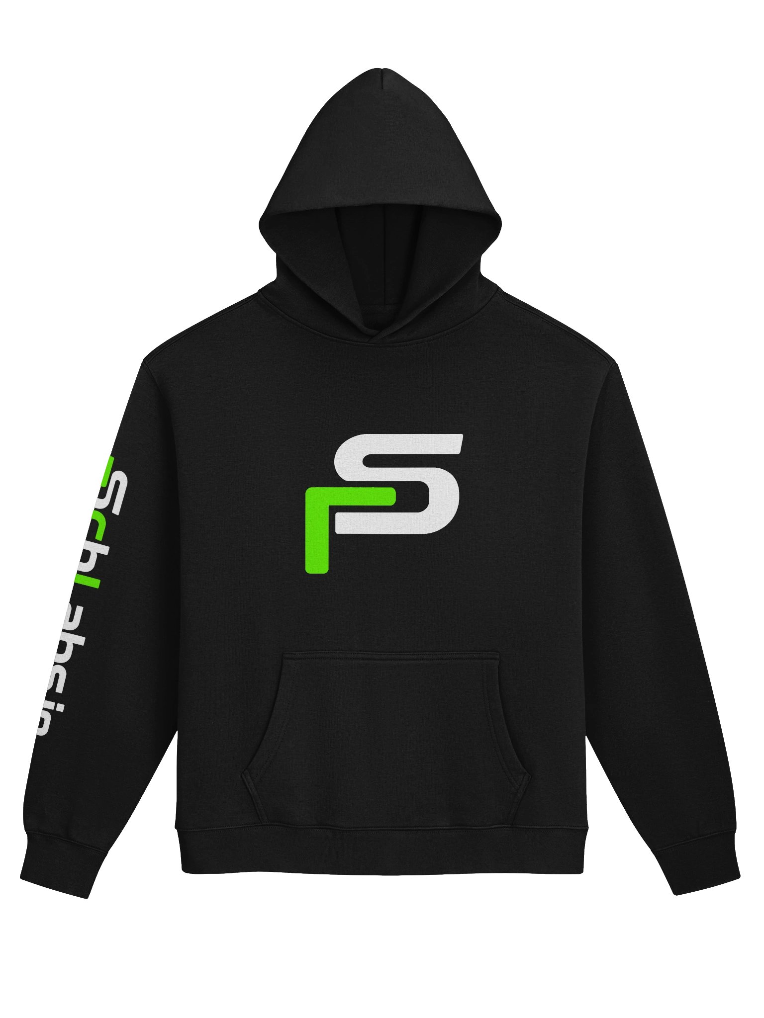SchLabs Signature Hoodie — Green & White product image (1)