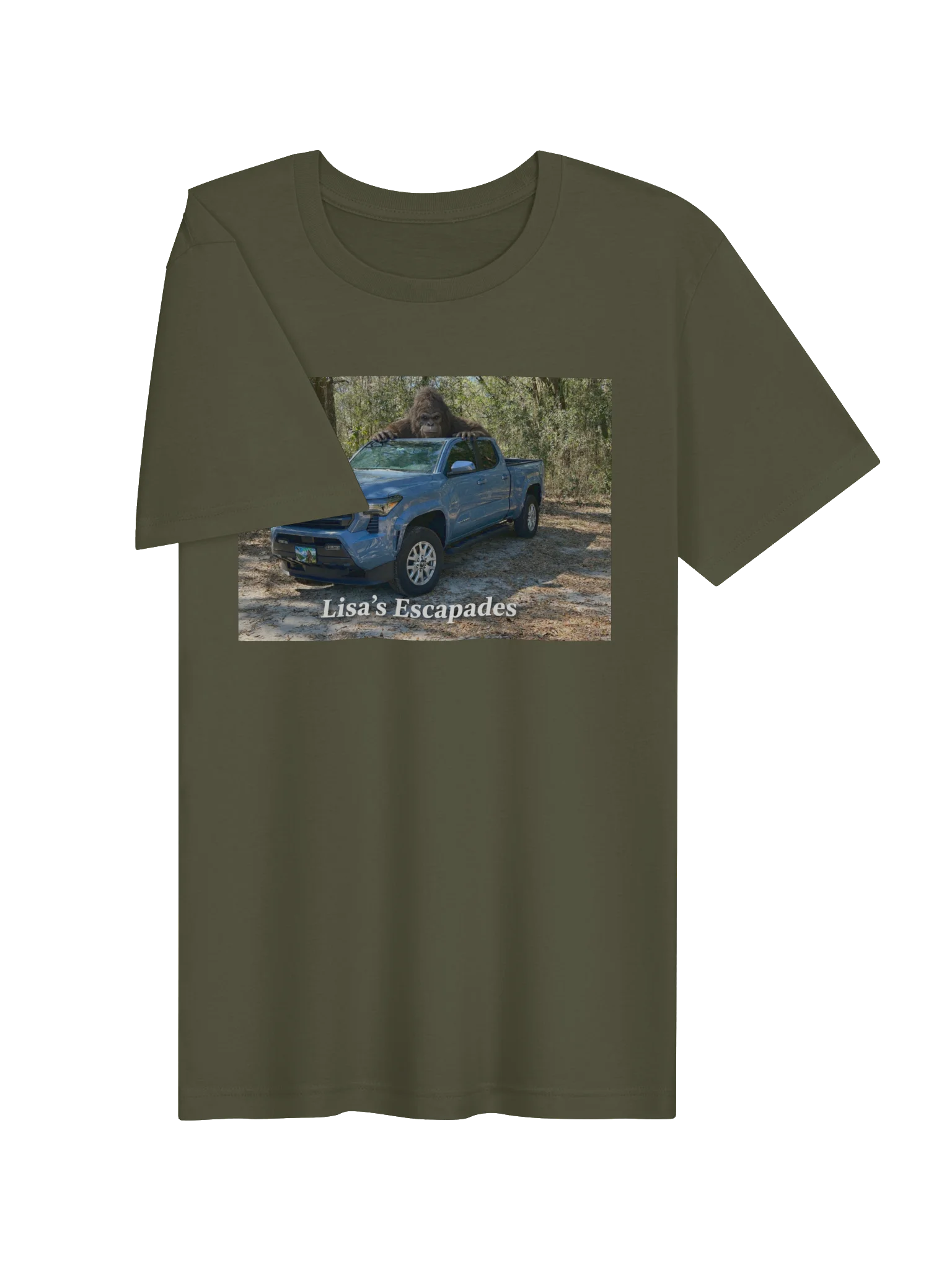 Trending Lisa’s Escapades Bigfoot Truck Tee product image (3)
