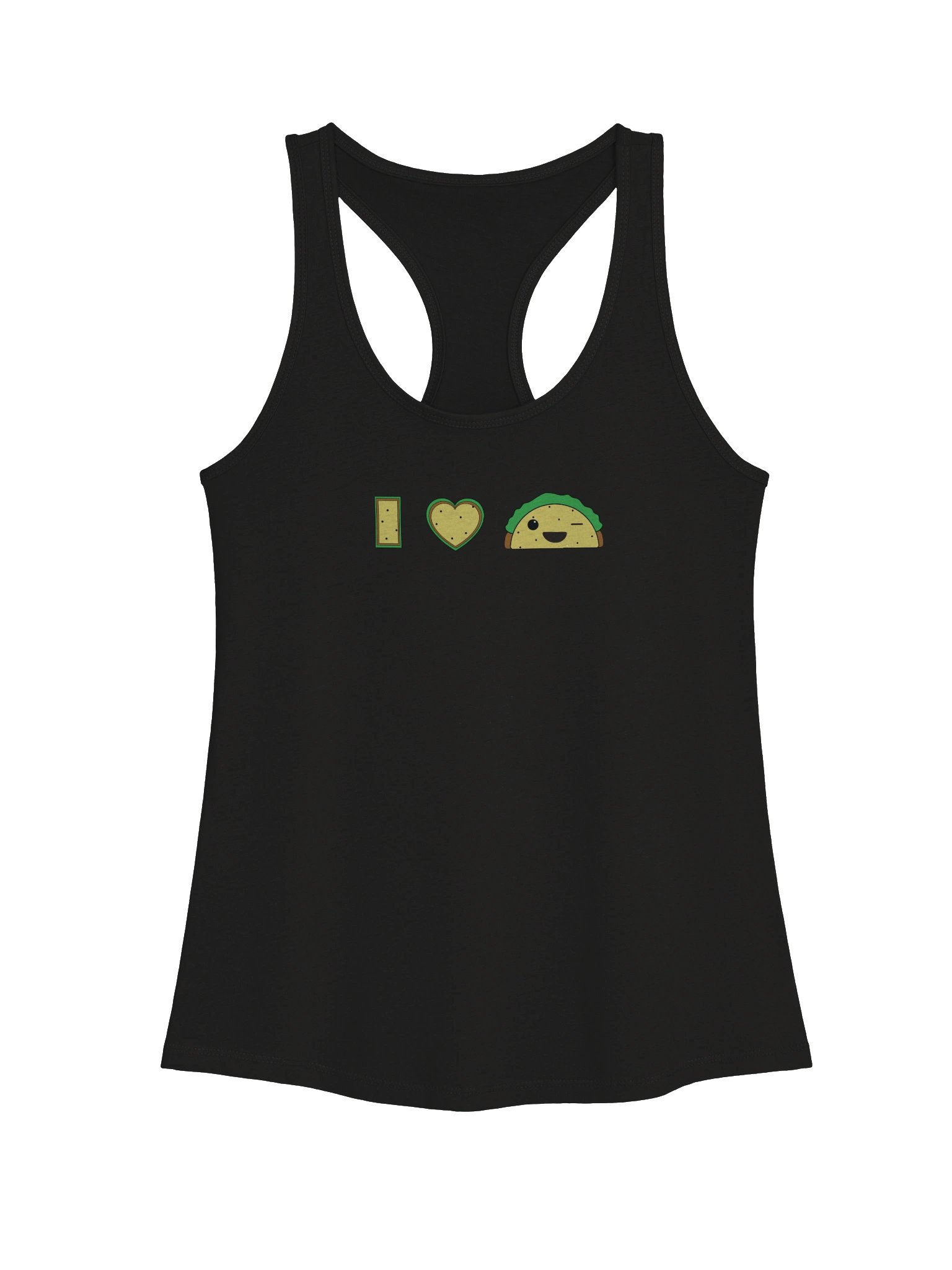 I HEART TACOS RAZER TANK product image (1)