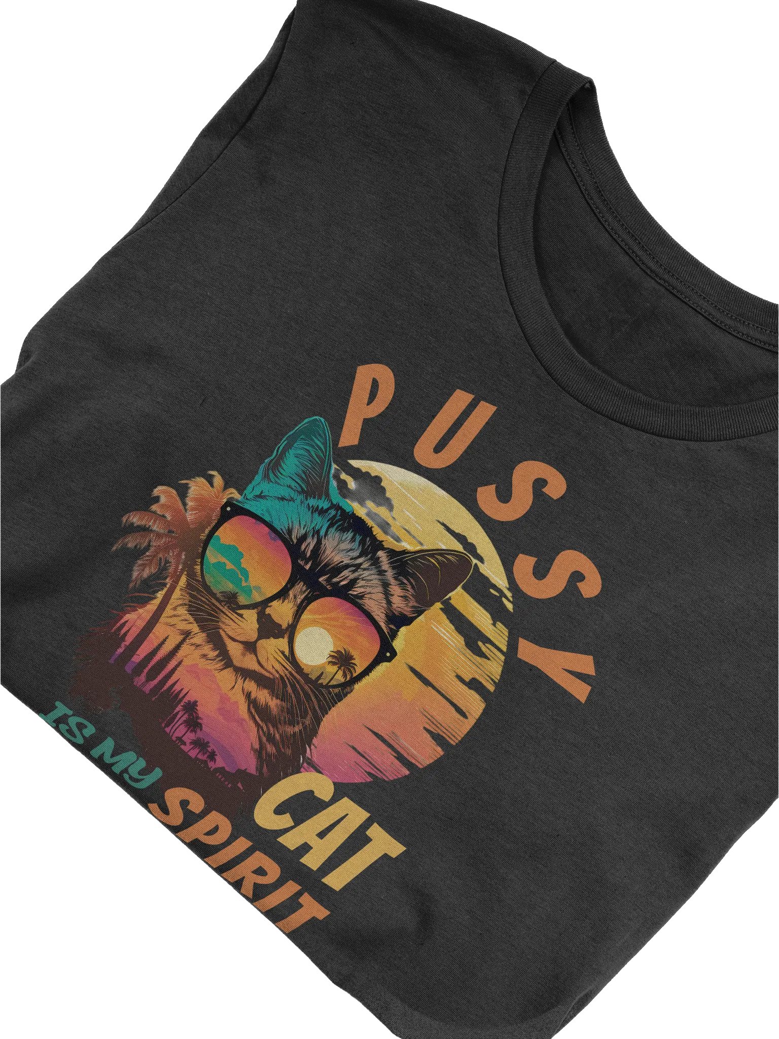 Pussy Cat is My Spirit Animal T-shirt product image (13)
