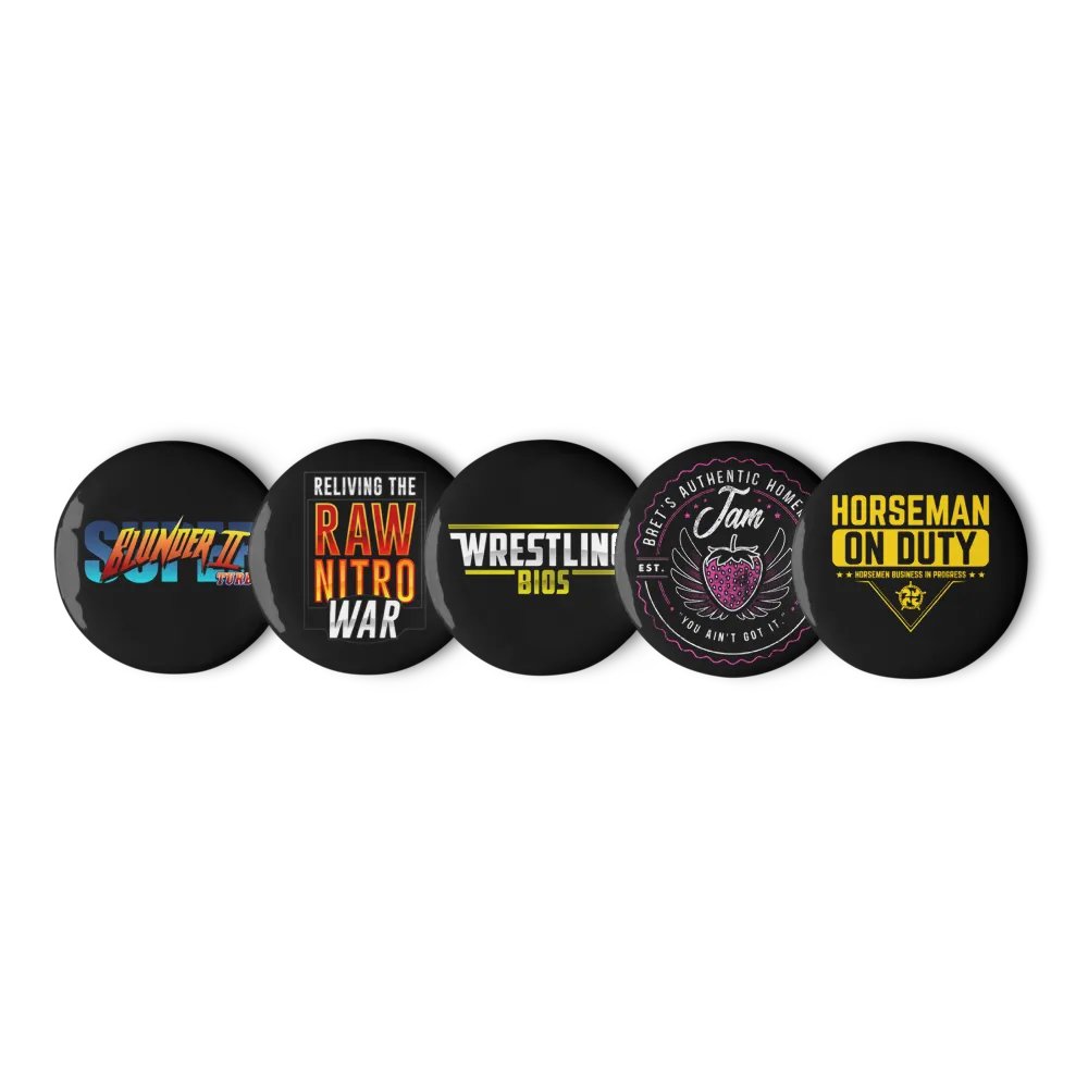 Wrestling Bios Pin Set product image (3)