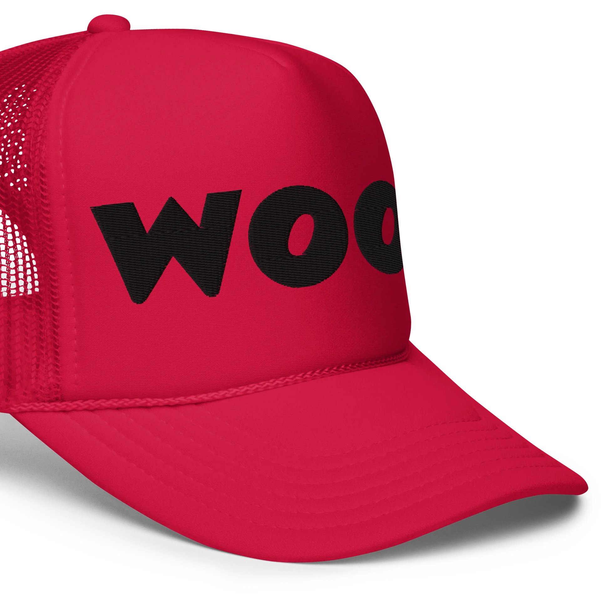 Embroidered WOOF Hat - Black Thread Collection product image (29)