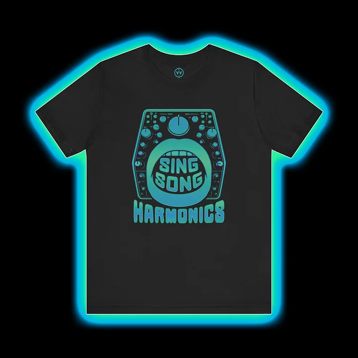 Sound Designer T-Shirt - Sing Song Harmonics/Filter Mouth (Modular Synth Musician) product image (1)
