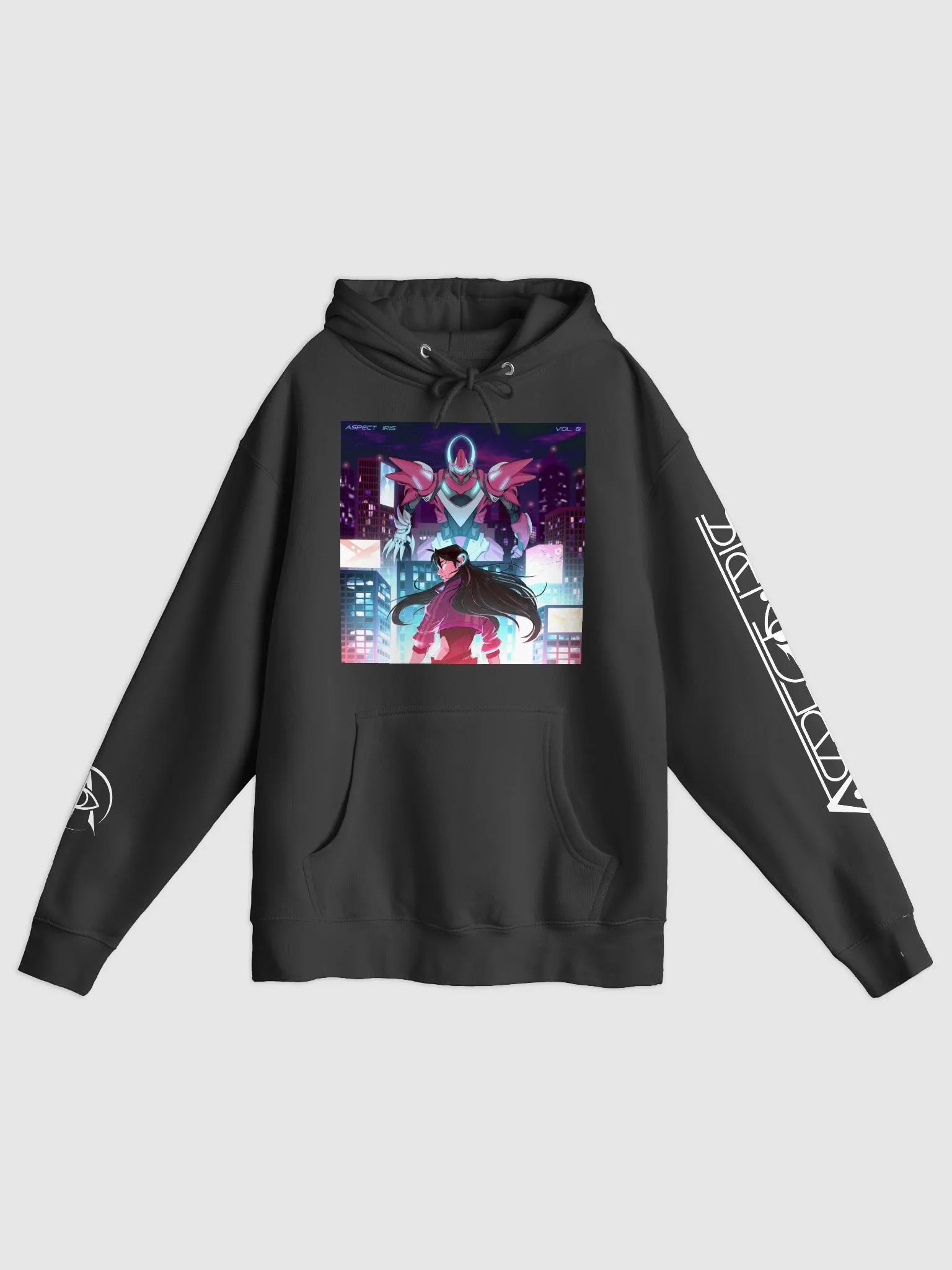 VOL. 0 ALBUM ART HOODIE (FEMININE CUT) product image (1)