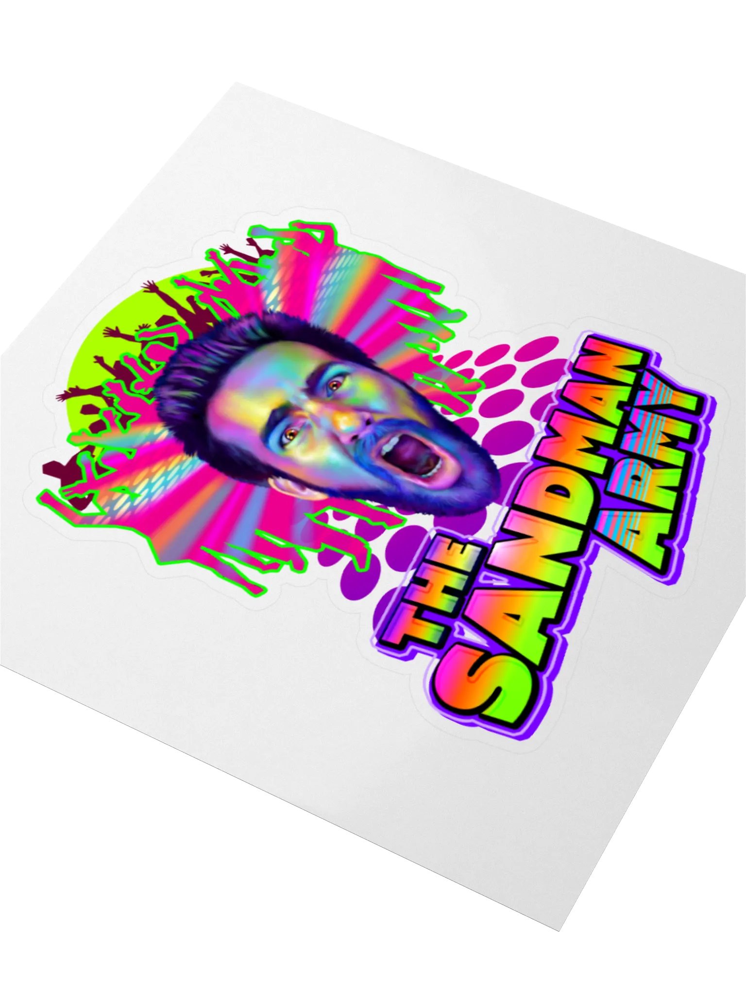 Sandman Army Hype Sticker product image (3)