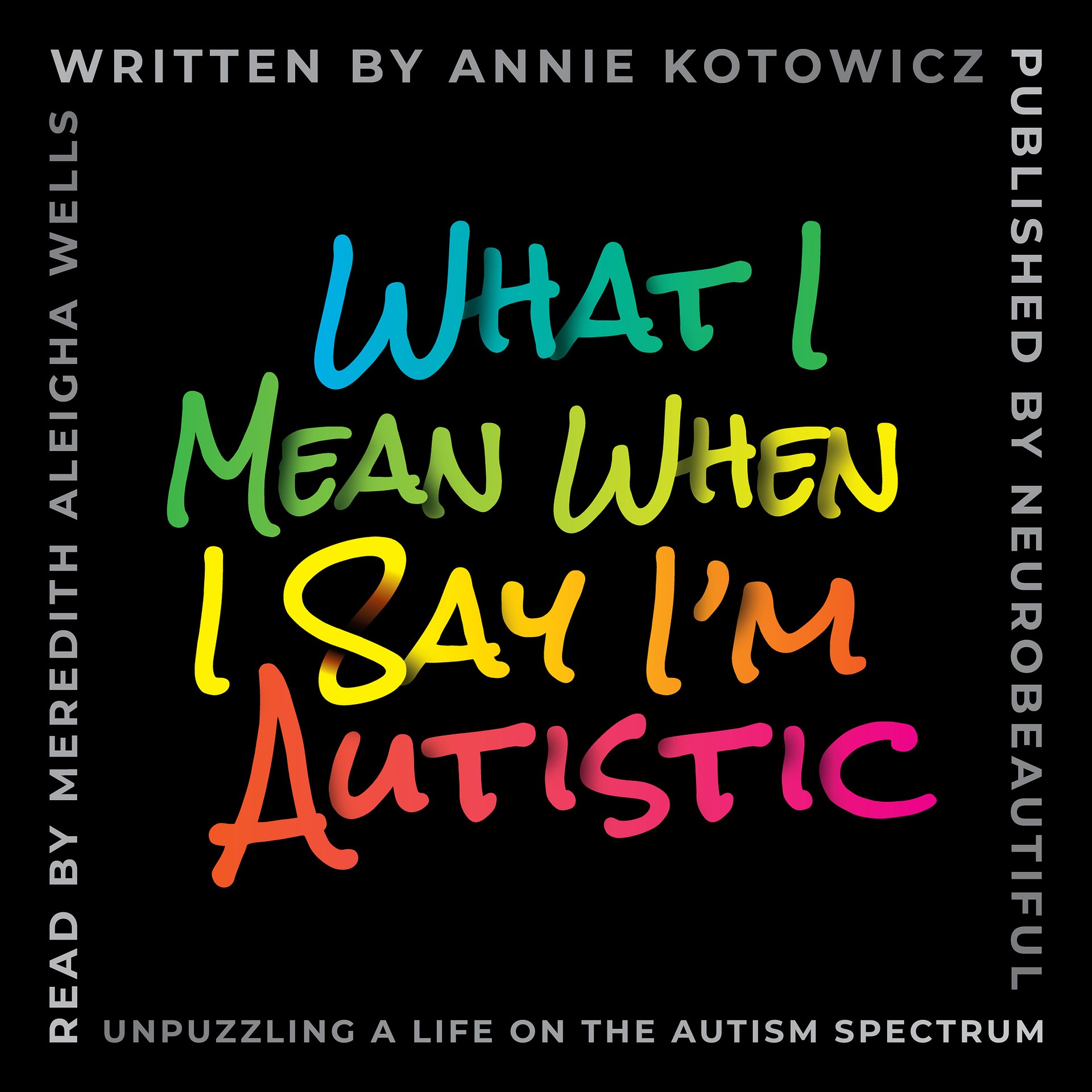 What I Mean When I Say I'm Autistic: AUDIOBOOK product image (1)