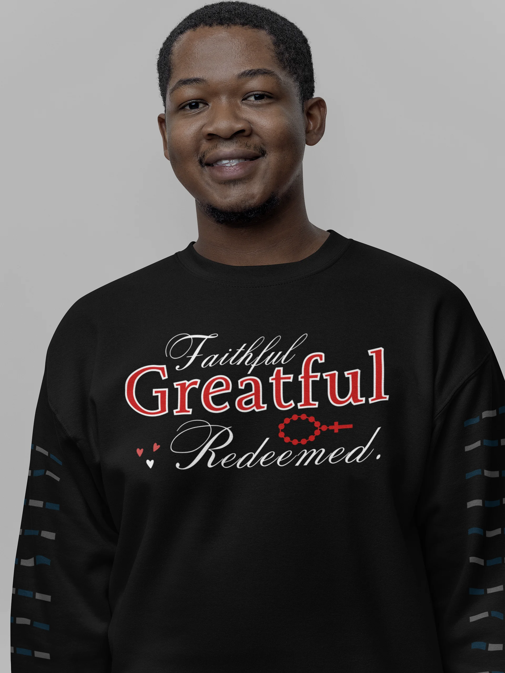 Faithful, Grateful , Redeemed Christian Faith, Heritage Sweater product image (1)