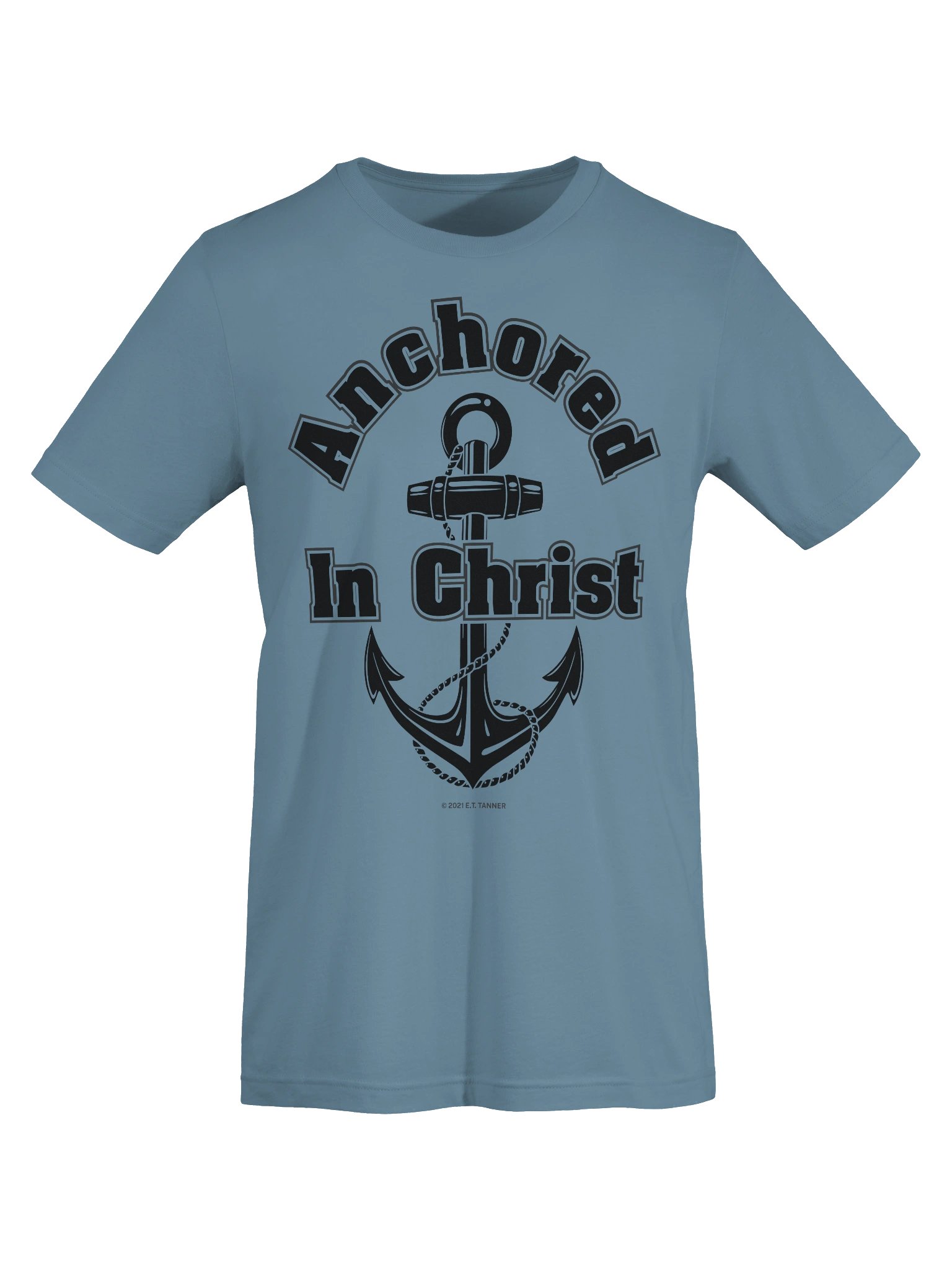 Anchored In Christ Blk, T-Shirt product image (5)