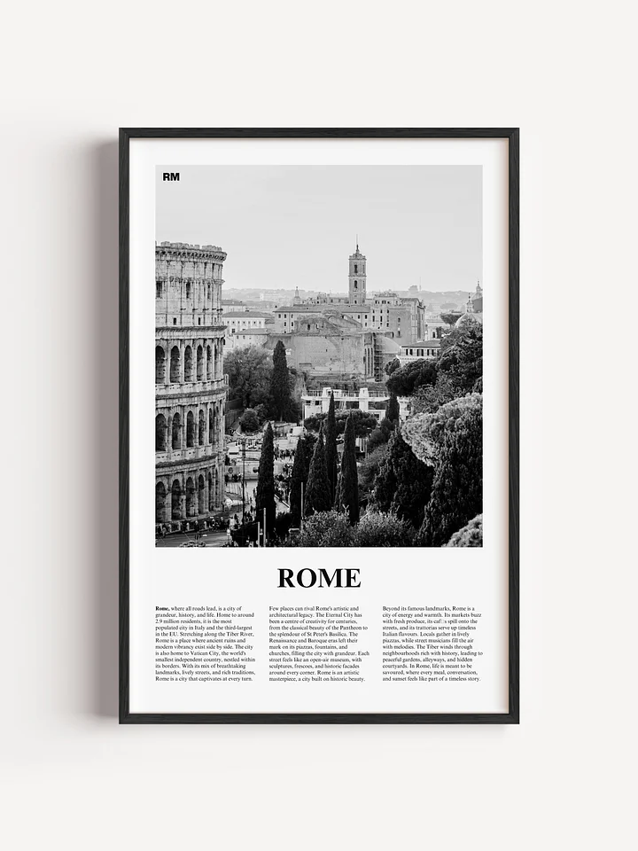 Rome 02 Newspaper Poster product image (1)