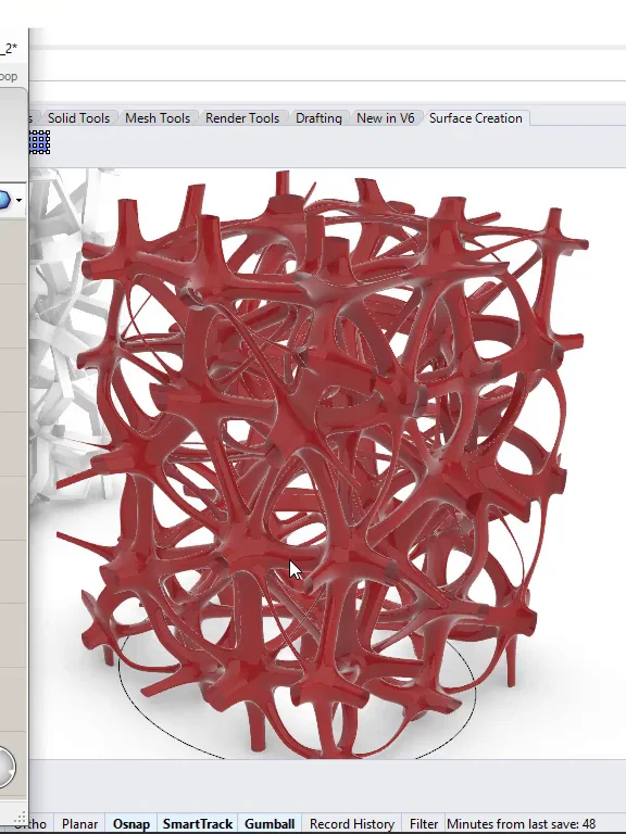 3d Voronoi Parametric Facade Design Grasshopper Rhino Files Download product image (1)