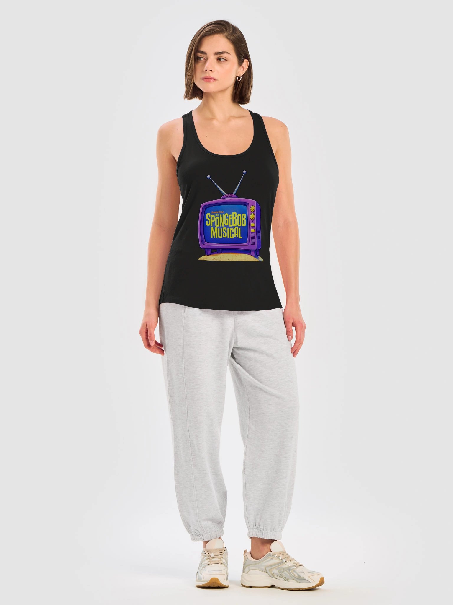 SpongeBob Large Logo - Racerback Tank product image (31)