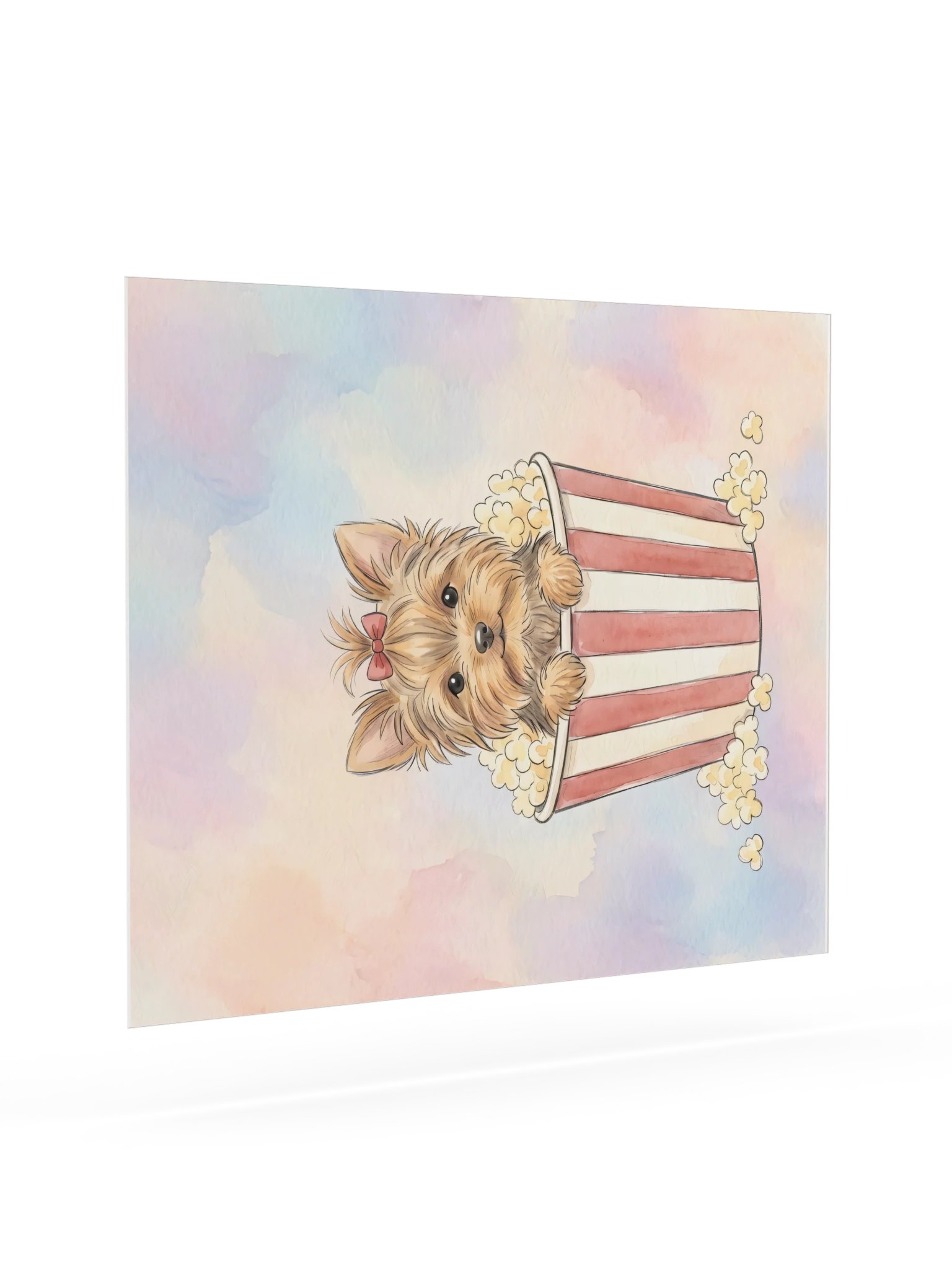 Movie Night Yorkie Poster product image (21)