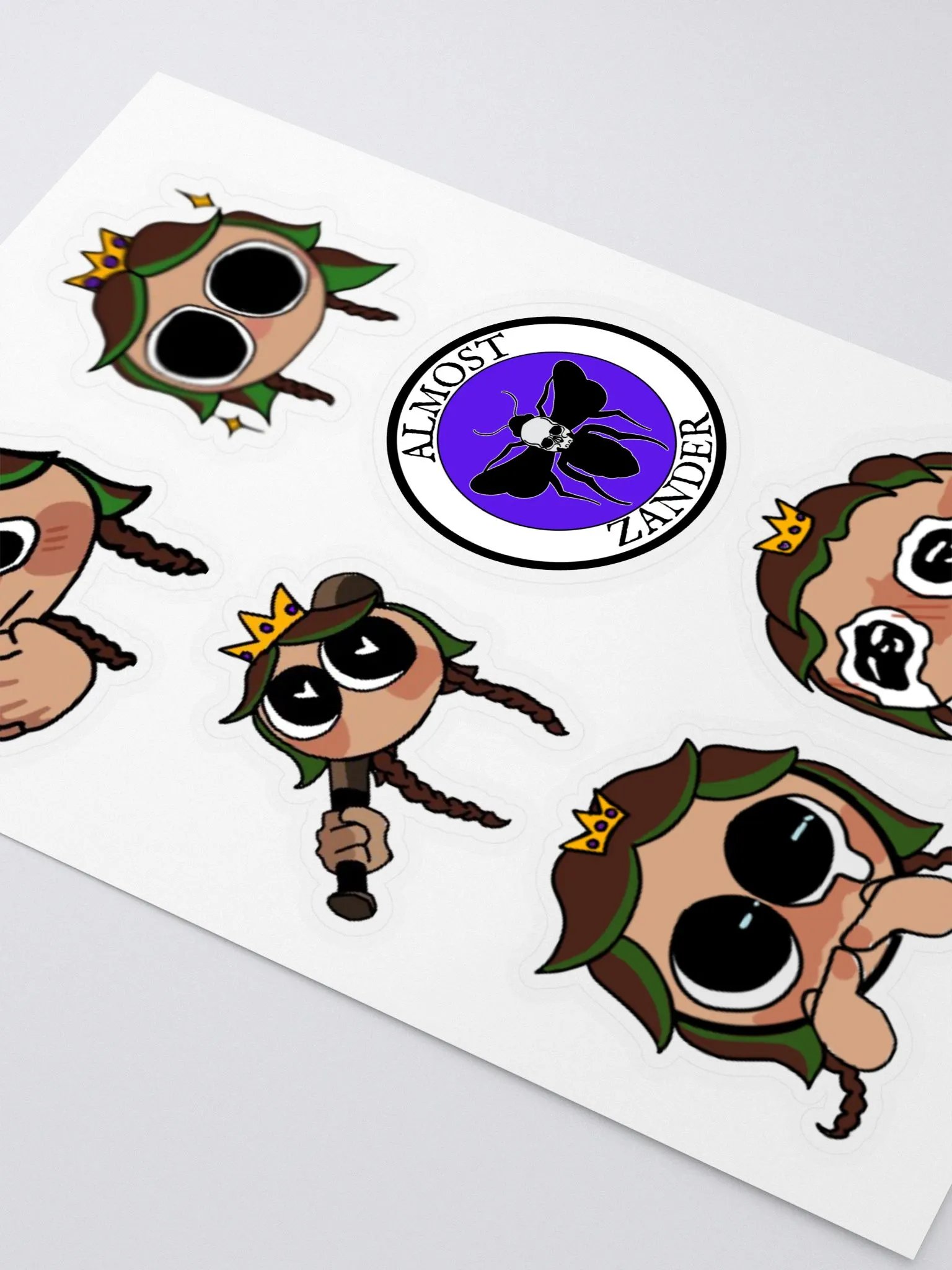 Almost Emote Sticker Sheet product image (2)