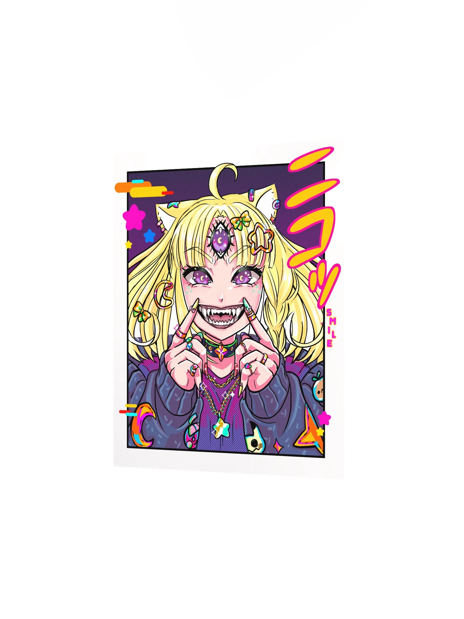 smile art print product image (2)