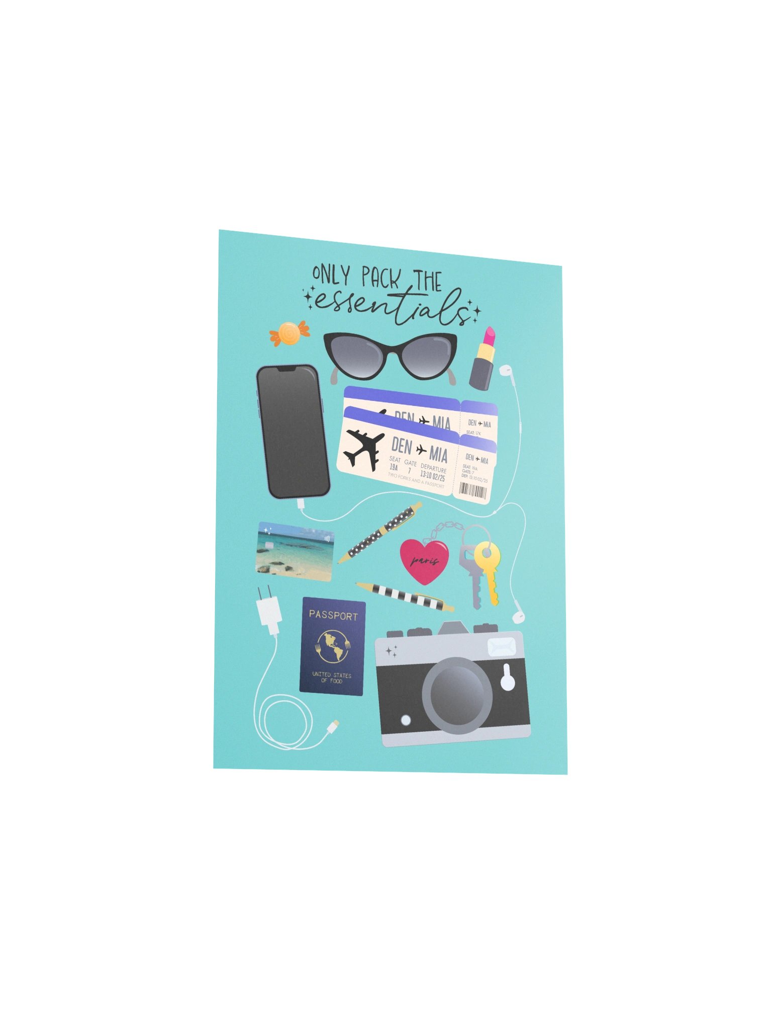 Pack the Essentials Poster product image (3)