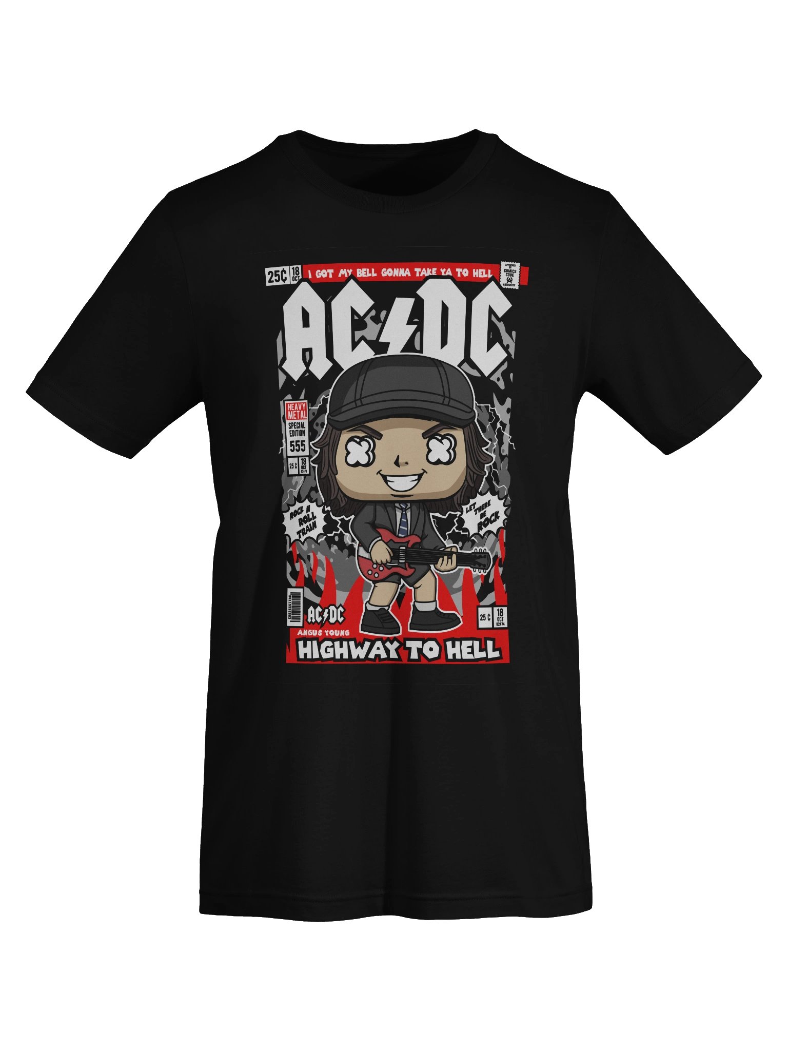 Rockstar Comic Guitarist Tee product image (7)
