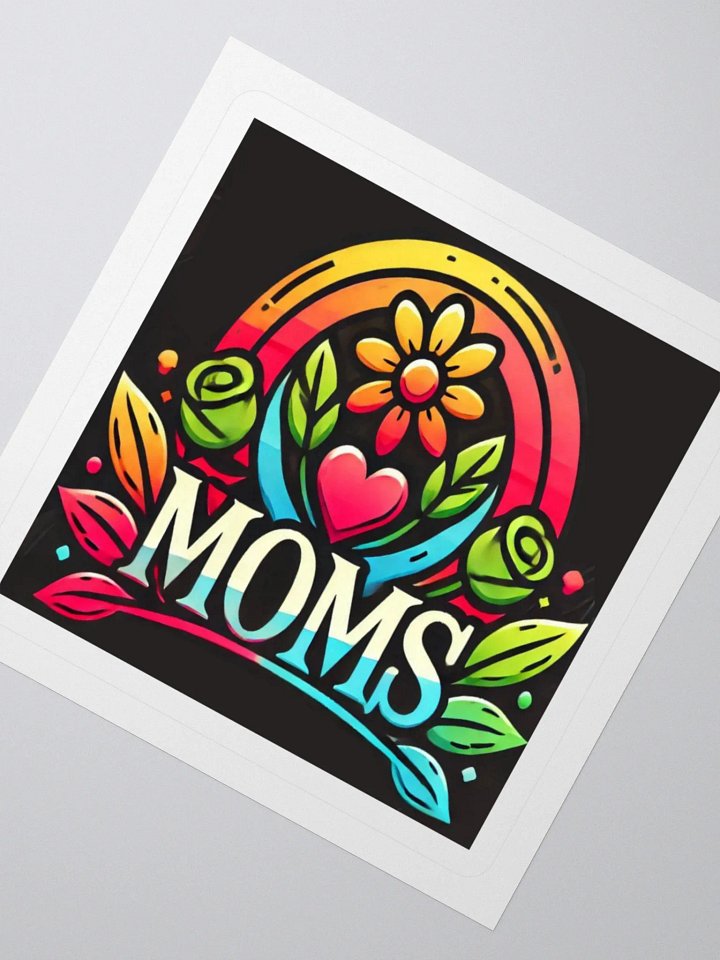 Vibrant MOMS Kiss Cut Stickers product image (8)