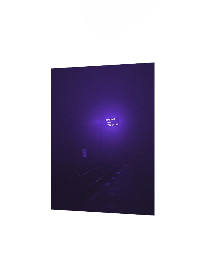 “Take your time, you got it” Matte Poster product image (2)