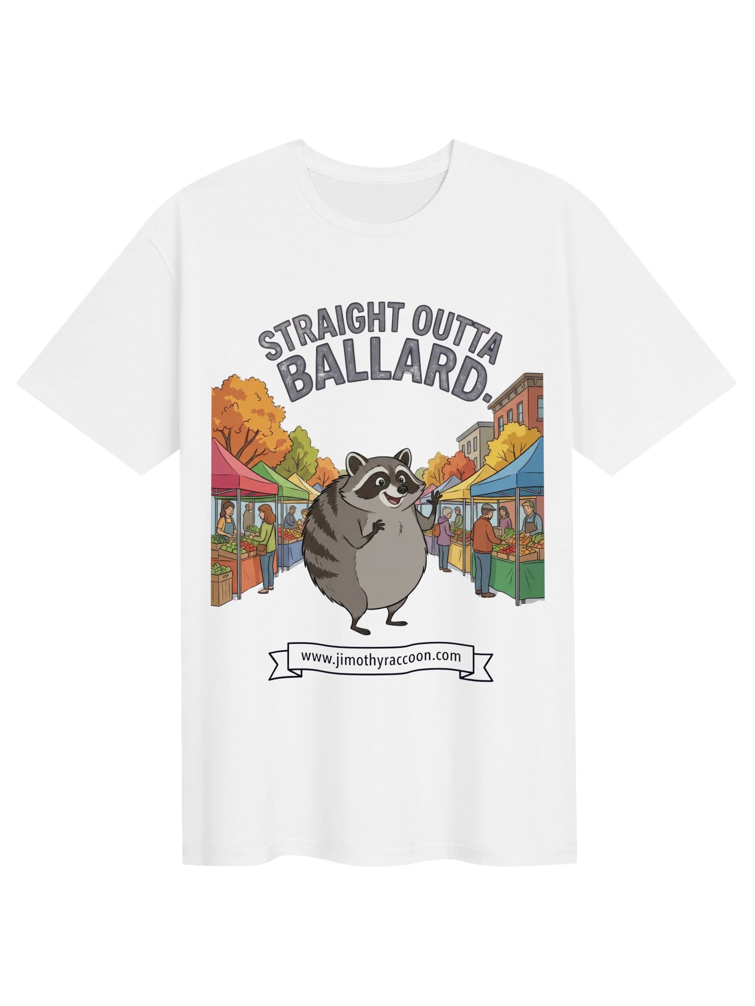 Straight Outta Ballard Unisex T-Shirt product image (2)