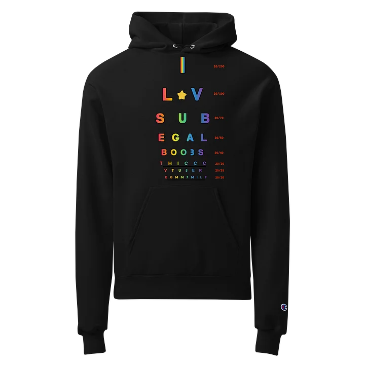 Champian Unisex Snellen Hoodie product image (1)