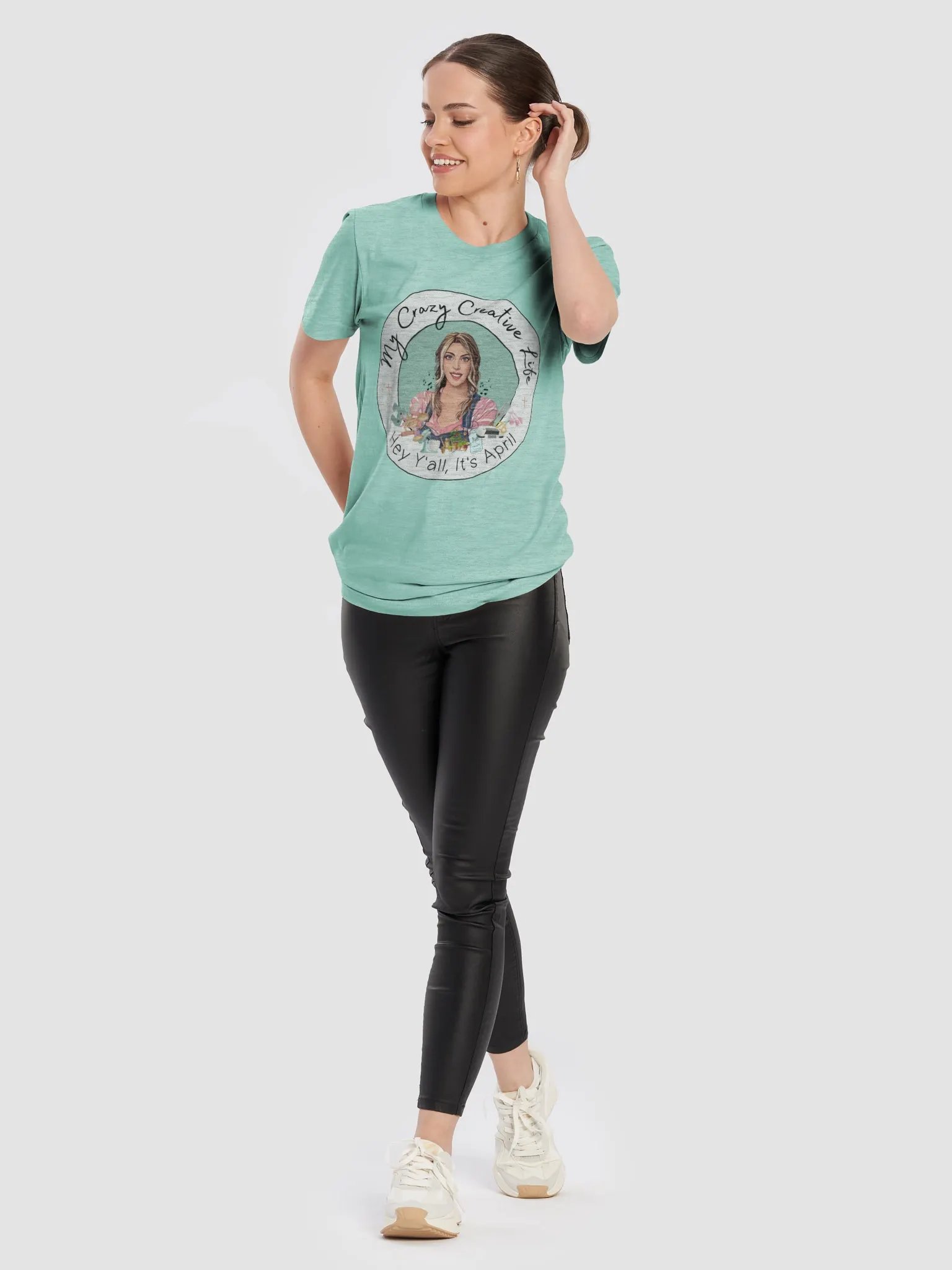 Logo T-Shirt- Mint product image (10)