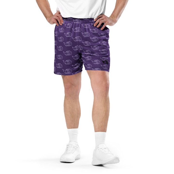 Purple Pattern KB Ball Shorts product image (1)