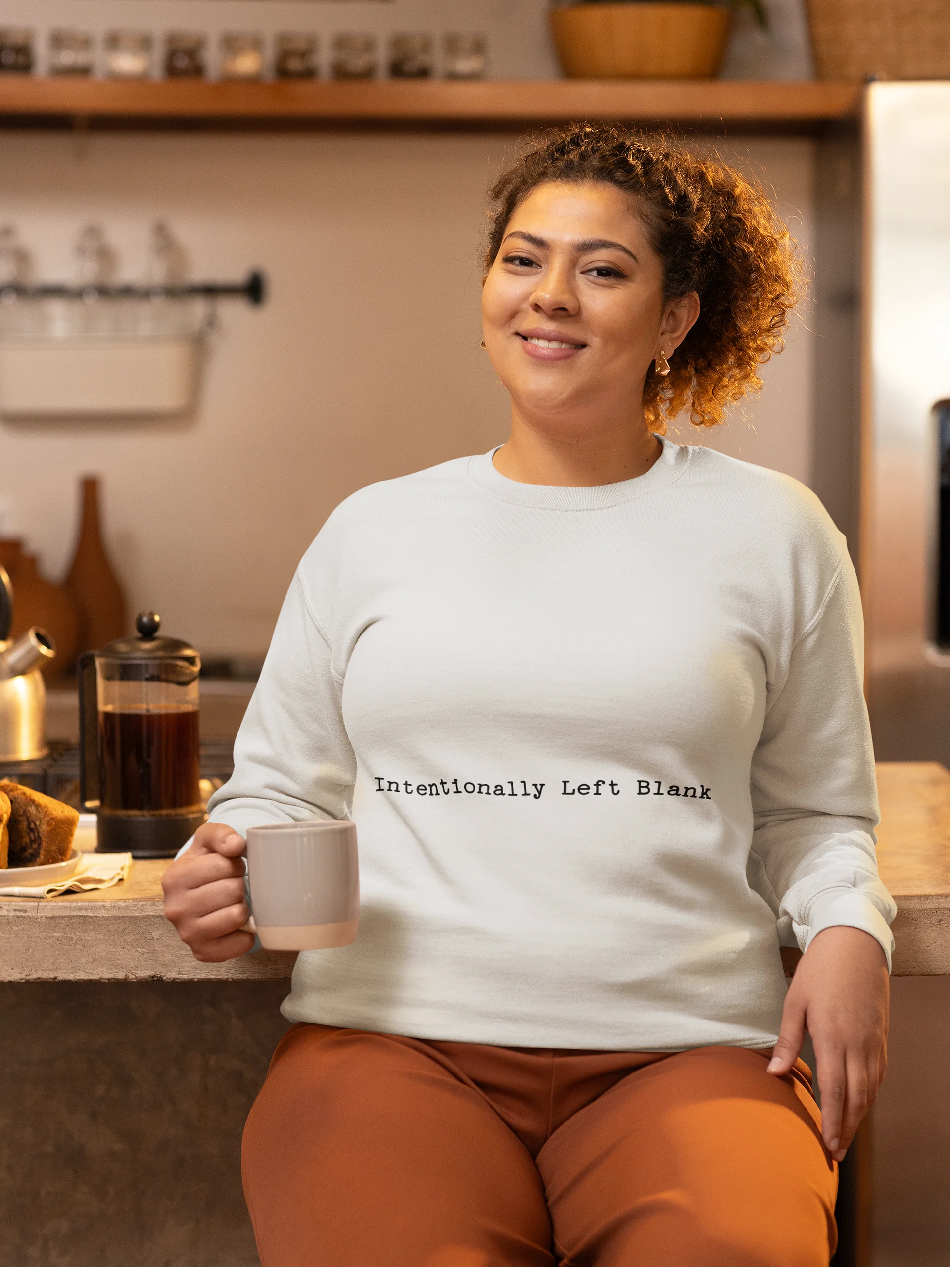 Intentionally Left Blank Printed Classic Sweatshirt product image (1)
