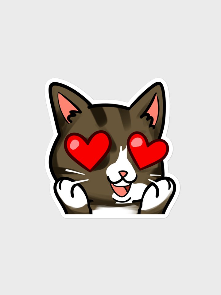 Heart Eyes Sticker product image (1)