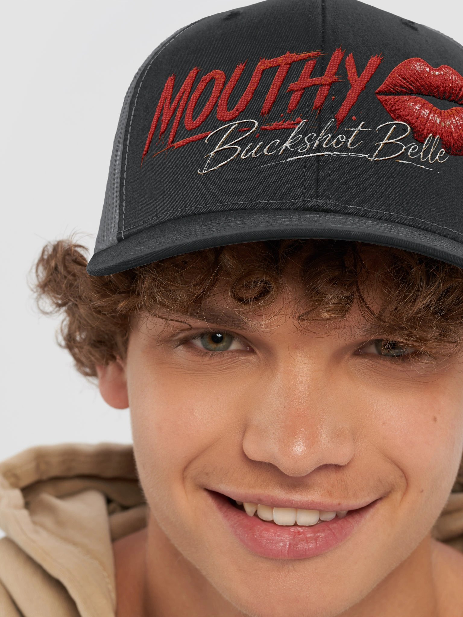 Mouthy Vintage Trucker Hat product image (29)