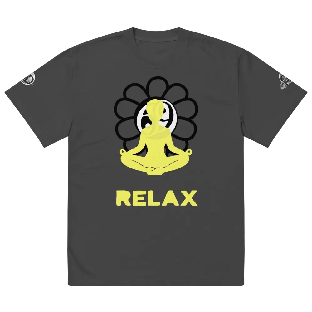 Zen Harmony Yellow | Oversized Tee product image (4)