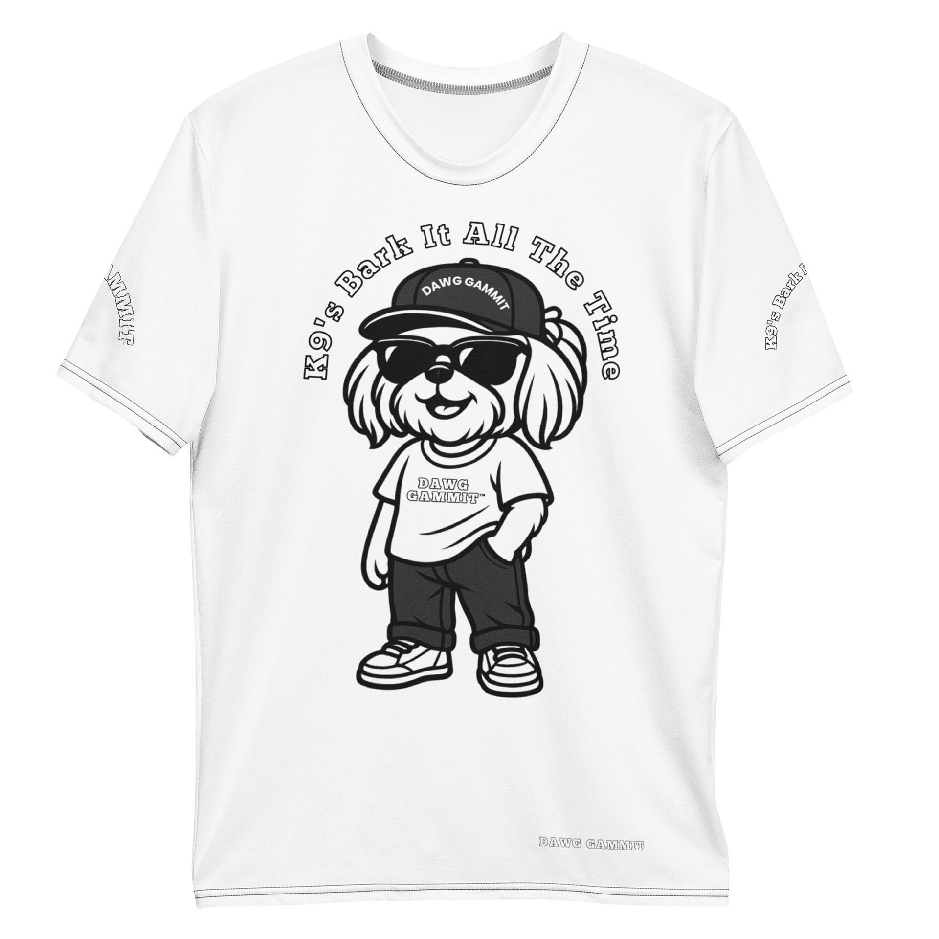 DAWG GAMMIT™ Yorkshire Terrier Signature White Tee product image (1)