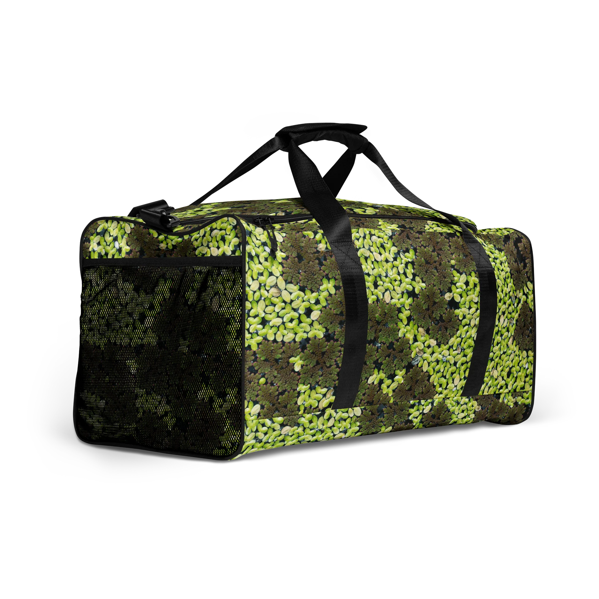 Verdant Life Light All-Over Print Lush Foliage Travel Duffle Bag product image (2)