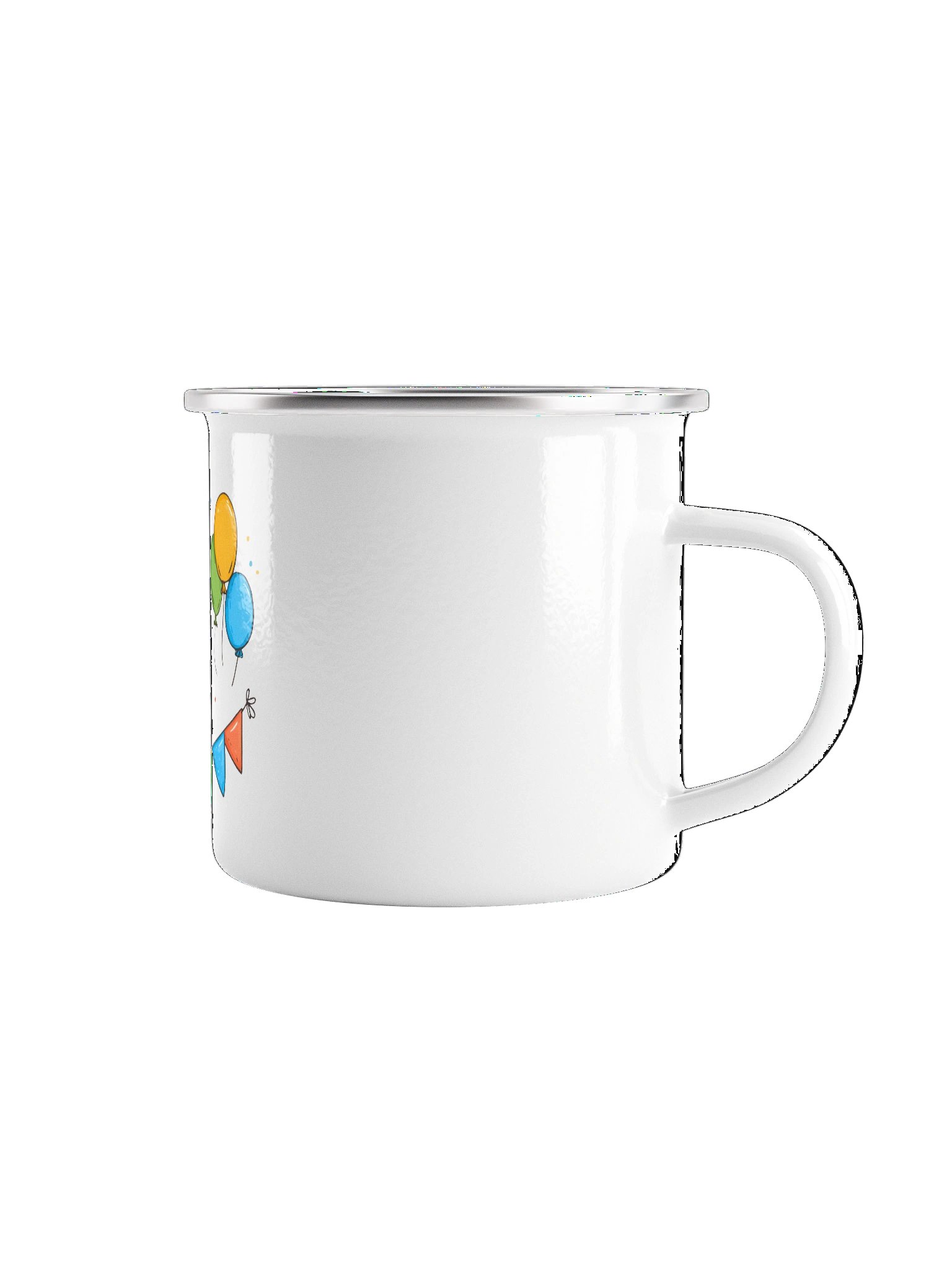 Happy Me Enamel Mug product image (1)
