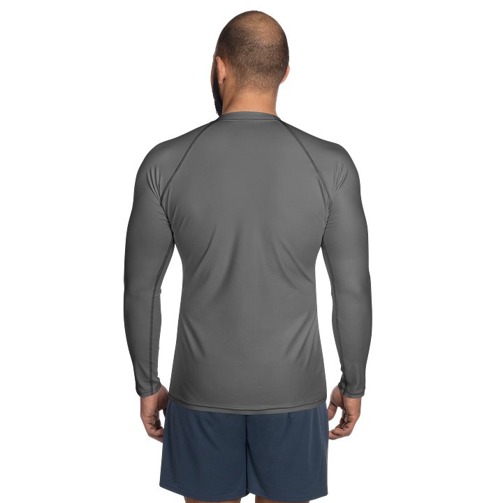 Vegas Low Limit Men's Rash Guard - Grey product image (2)