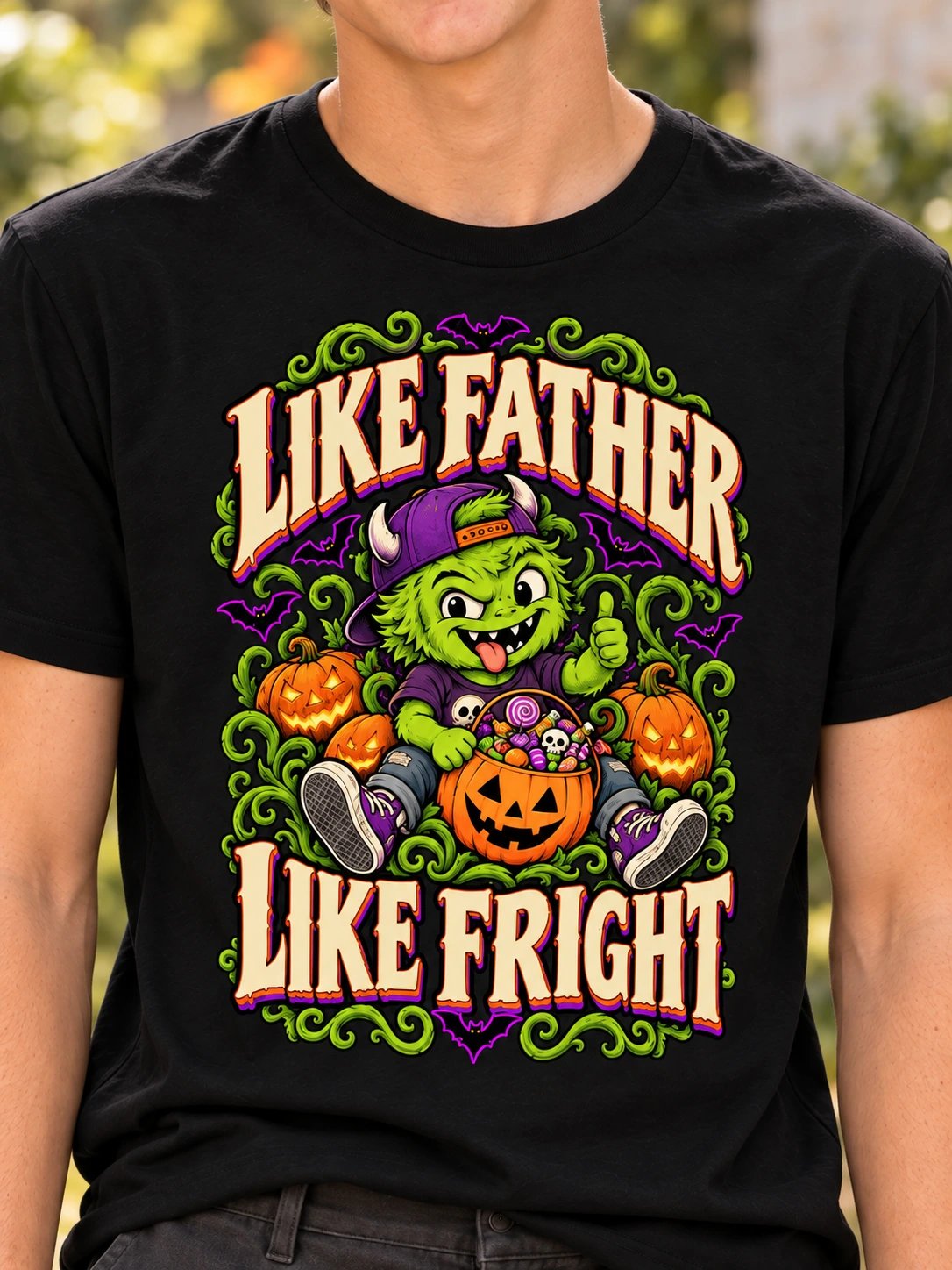 Halloween T-Shirt for Son – Like Father, Like Fright product image (1)