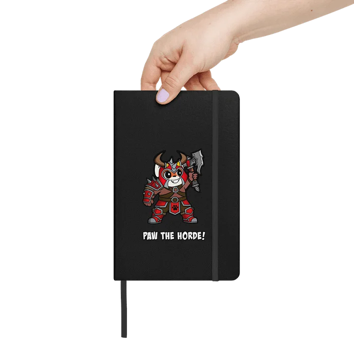 Paw the Horde Hardcover Notebook product image (10)