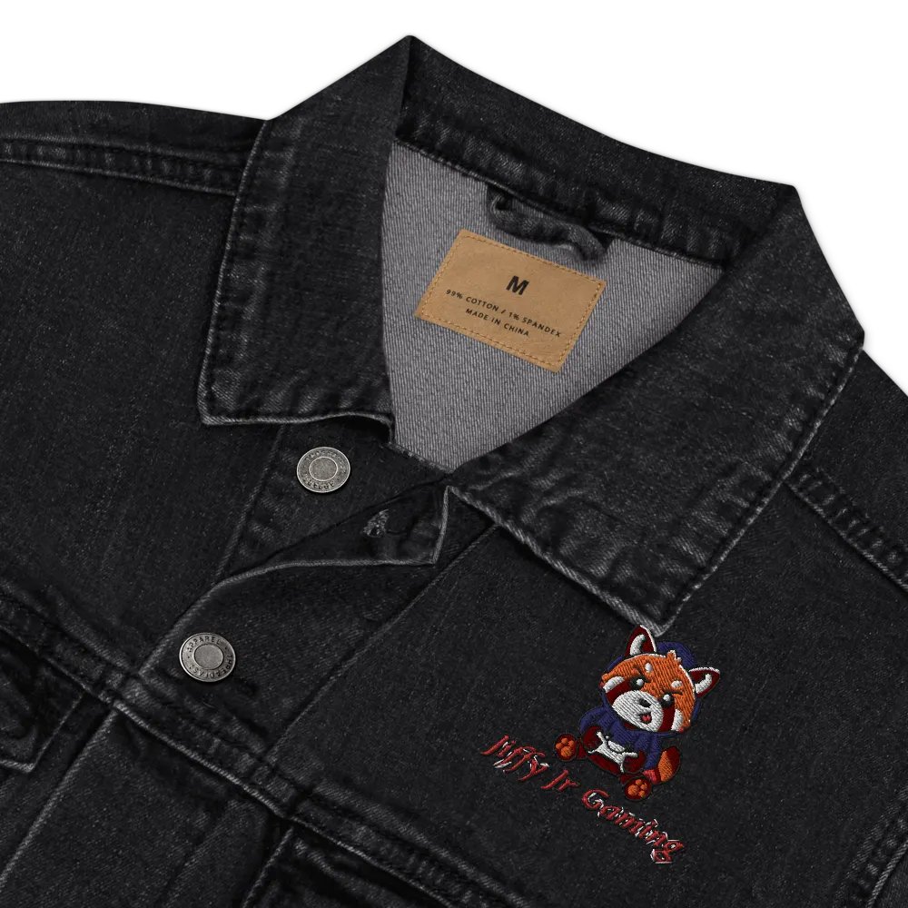 Jiffy Red Panda Denim Jacket product image (1)