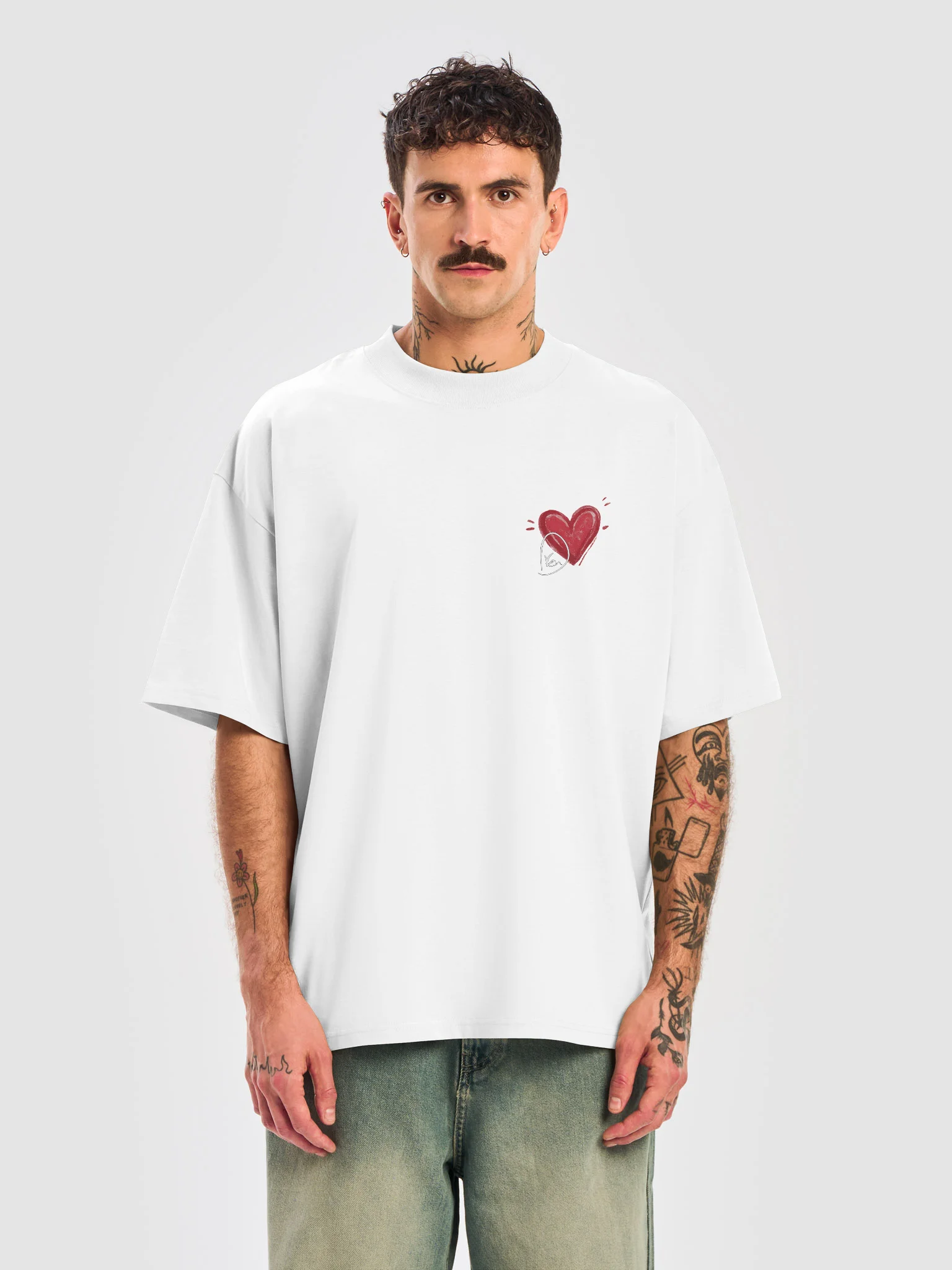 My Heart Oversized Tee product image (5)
