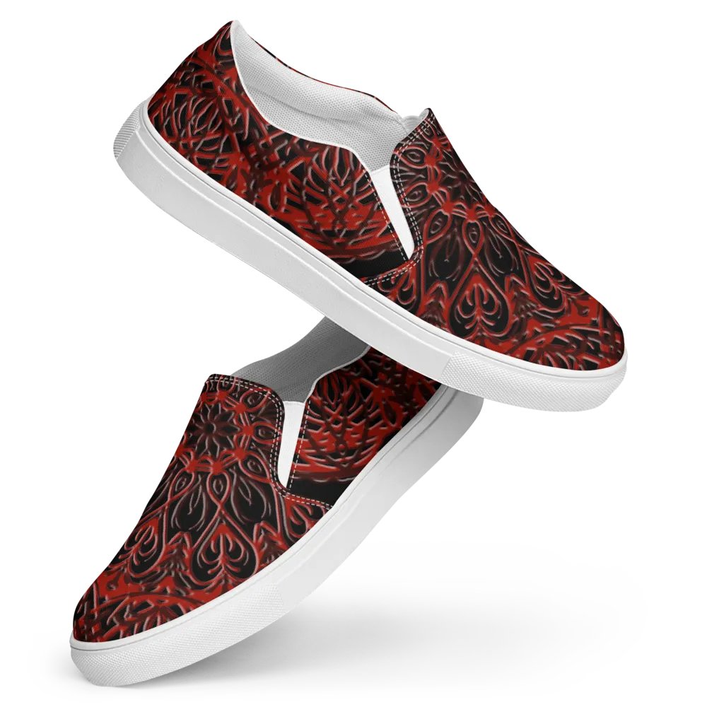 Crimson Mandala Symphony Shoes product image (2)