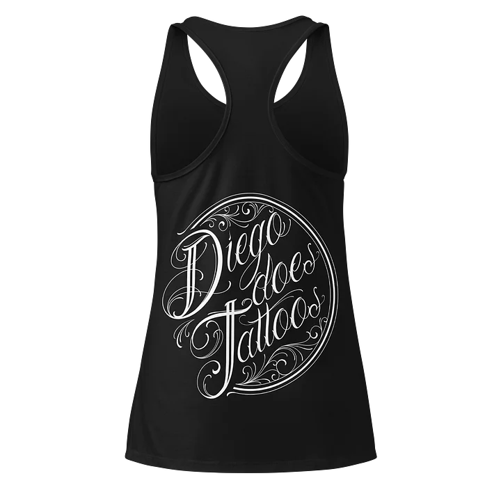 White Logo Singlet - female product image (1)