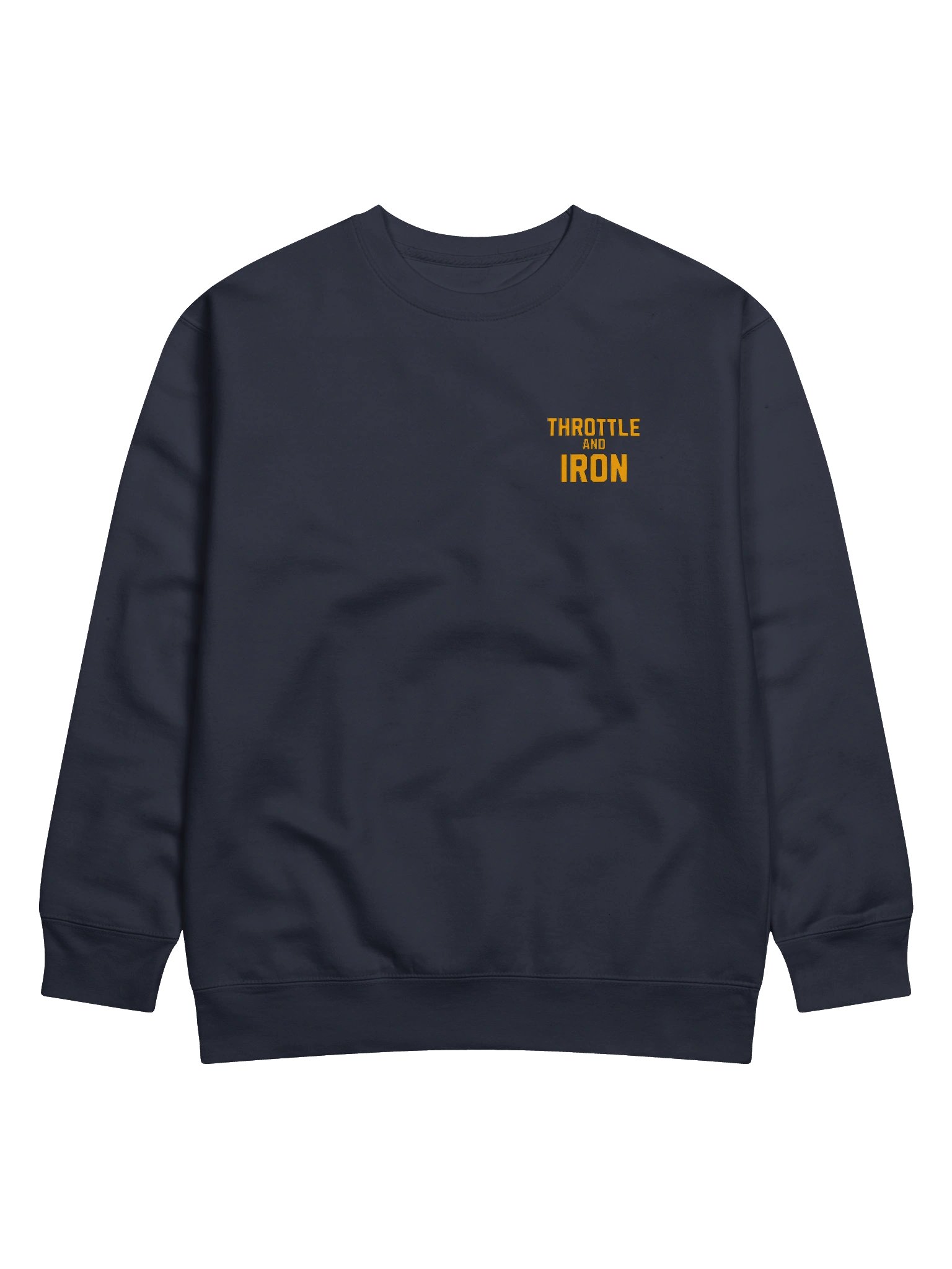 Throttle & Iron Sweatshirt — Official Podcast Edition product image (1)