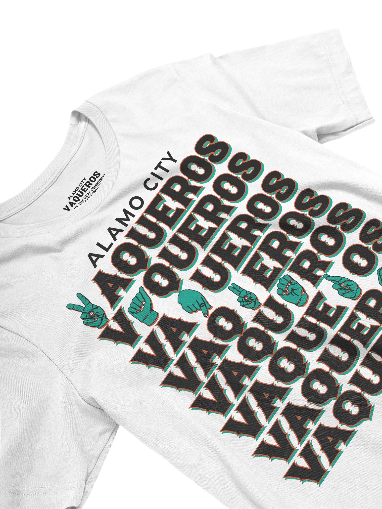 Alamo City Vaqueros White ASL Shirt product image (2)