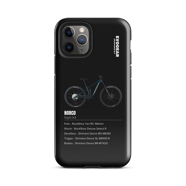 Black Norco Sight A3 iPhone Case product image (2)