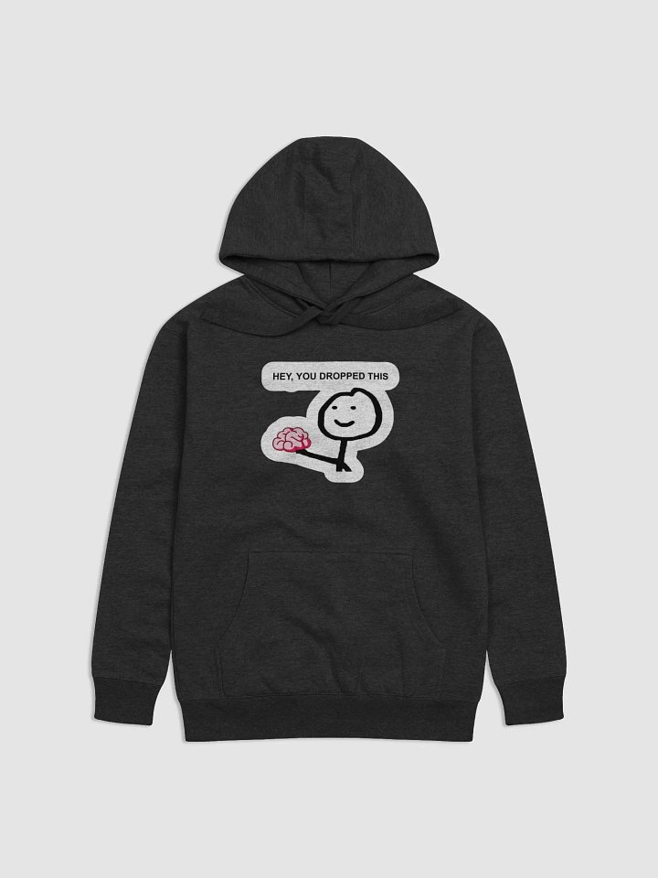 Meme Brainy Comfort Unisex Hoodie product image (5)