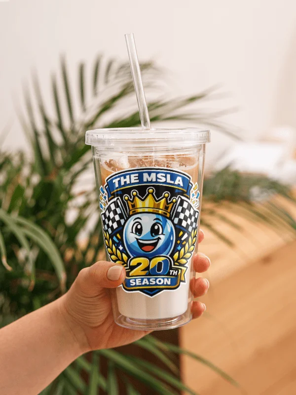 MSLA Spring 2026 - Double Wall Clear Plastic Tumbler product image (1)