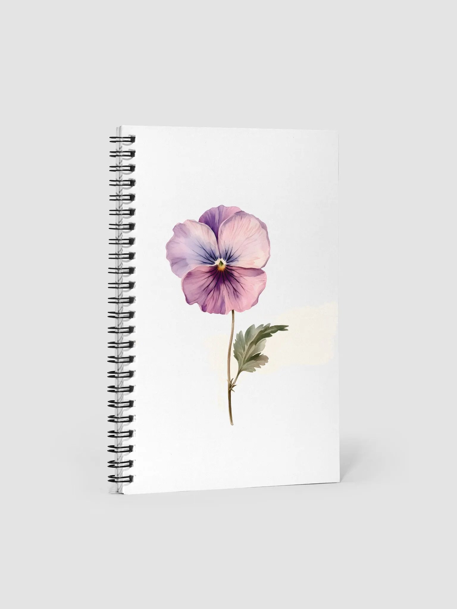 Pansy Spiral Notebook product image (1)