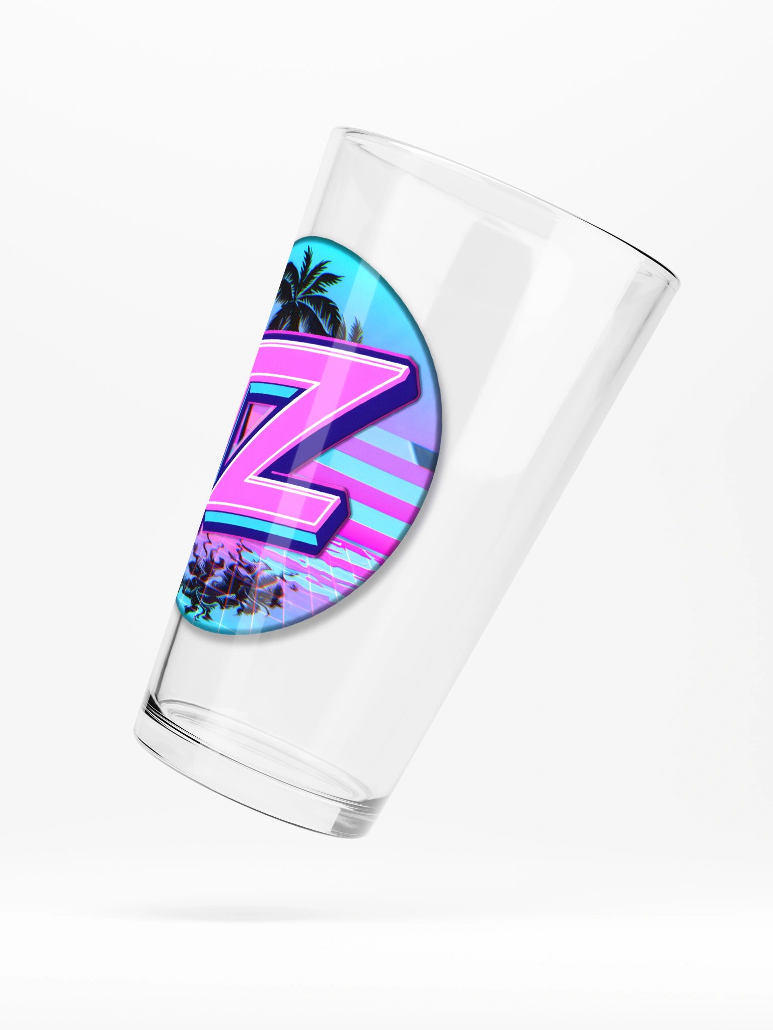TrainerZeek Logo Pint Glass product image (5)