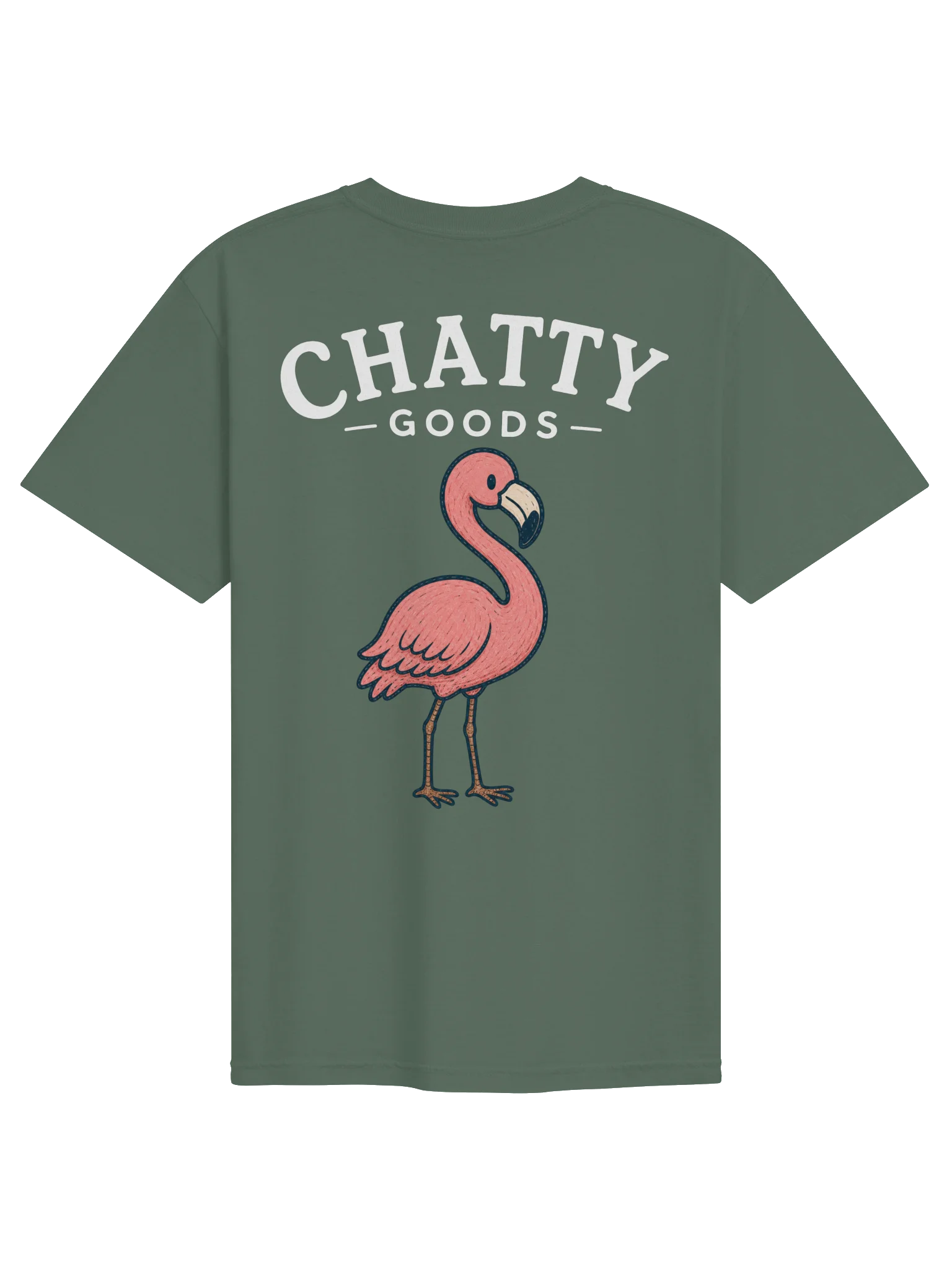 The Flamingo Tee | Chatty Crew Collection product image (3)