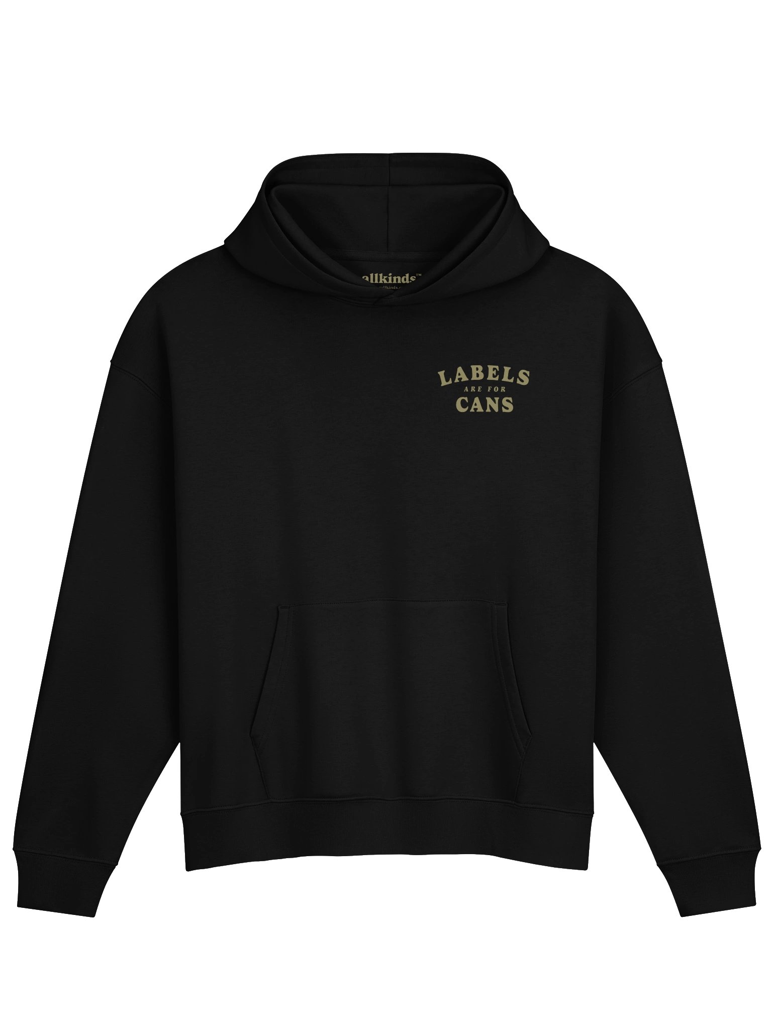 the 'labels' hoodie | double hit product image (1)